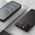 Carbon Case elastyczne etui pokrowiec iPhone 13 Pro Max czarny Carbon Case elastyczne etui pokrowiec iPhone 13 Pro Max czarny
