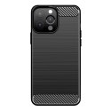 Carbon Case elastyczne etui pokrowiec iPhone 13 Pro Max czarny Carbon Case elastyczne etui pokrowiec iPhone 13 Pro Max czarny