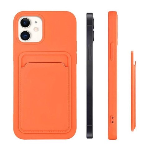 Card Case silikonowe etui portfel z kieszonką na kartę dokumenty do Samsung Galaxy A42 5G ciemnozielony Card Case silikonowe etui portfel z kieszonką na kartę dokumenty do Samsung Galaxy A42 5G ciemnozielony