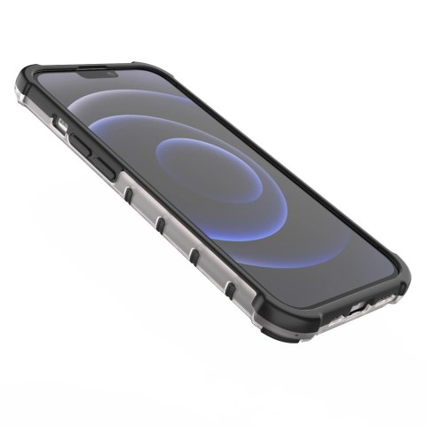 Honeycomb etui pancerny pokrowiec z żelową ramką iPhone 13 Pro zielony Honeycomb etui pancerny pokrowiec z żelową ramką iPhone 13 Pro zielony