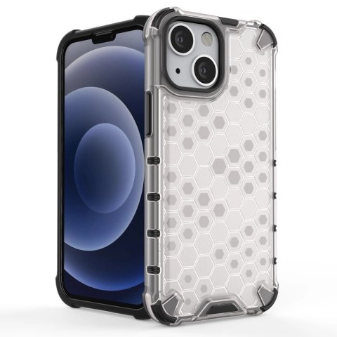 Honeycomb etui pancerny pokrowiec z żelową ramką iPhone 13 mini zielony Honeycomb etui pancerny pokrowiec z żelową ramką iPhone 13 mini zielony