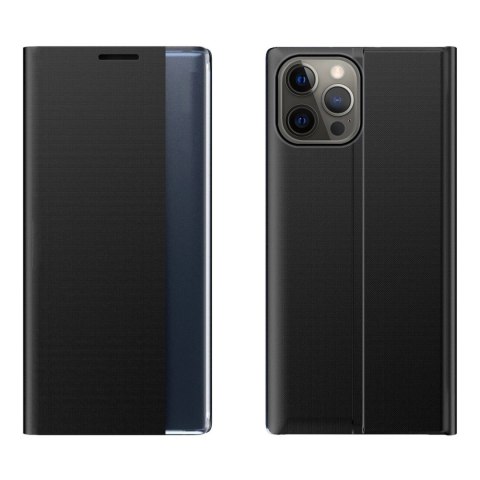 Sleep Case pokrowiec etui z klapką typu Smart Cover iPhone 13 Pro Max czarny Sleep Case pokrowiec etui z klapką typu Smart Cover iPhone 13 Pro Max czarny