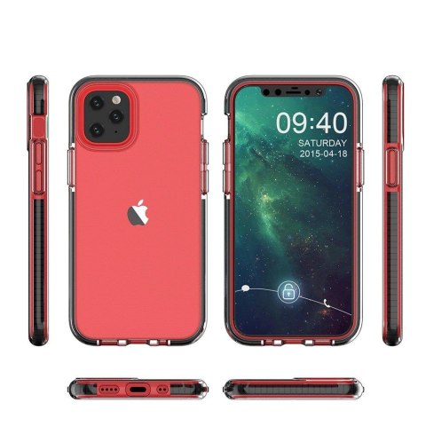 Spring Case pokrowiec żelowe etui z kolorową ramką do iPhone 13 Pro jasnoniebieski Spring Case pokrowiec żelowe etui z kolorową ramką do iPhone 13 Pro jasnoniebieski