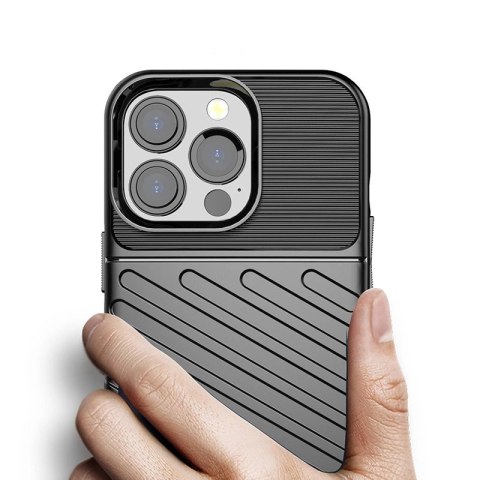 Thunder Case elastyczne pancerne etui pokrowiec iPhone 13 Pro niebieski Thunder Case elastyczne pancerne etui pokrowiec iPhone 13 Pro niebieski