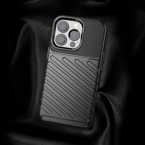 Thunder Case elastyczne pancerne etui pokrowiec iPhone 13 Pro niebieski Thunder Case elastyczne pancerne etui pokrowiec iPhone 13 Pro niebieski