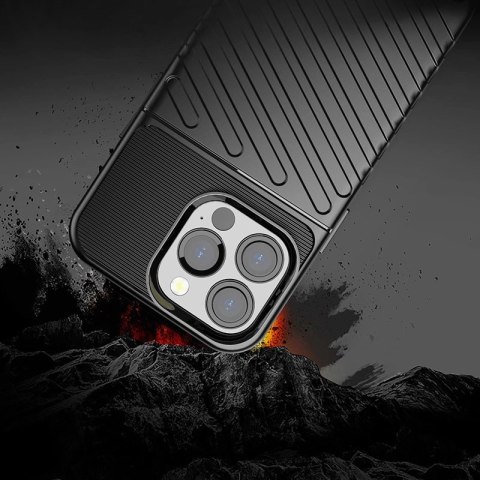 Thunder Case elastyczne pancerne etui pokrowiec iPhone 13 Pro niebieski Thunder Case elastyczne pancerne etui pokrowiec iPhone 13 Pro niebieski