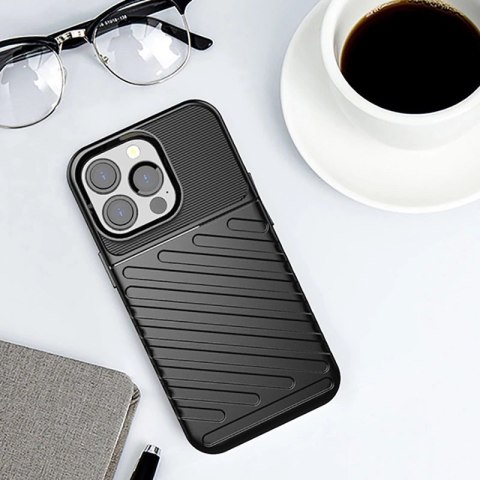Thunder Case elastyczne pancerne etui pokrowiec iPhone 13 Pro niebieski Thunder Case elastyczne pancerne etui pokrowiec iPhone 13 Pro niebieski