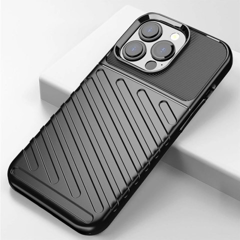 Thunder Case elastyczne pancerne etui pokrowiec iPhone 13 Pro niebieski Thunder Case elastyczne pancerne etui pokrowiec iPhone 13 Pro niebieski