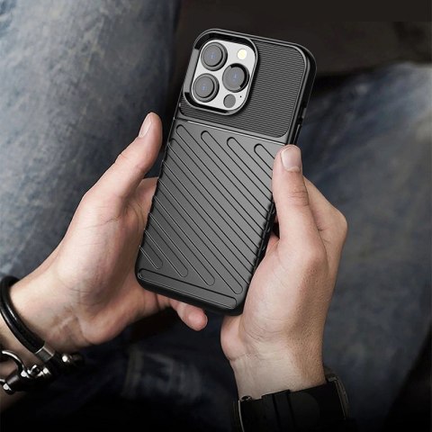 Thunder Case elastyczne pancerne etui pokrowiec iPhone 13 Pro zielony Thunder Case elastyczne pancerne etui pokrowiec iPhone 13 Pro zielony