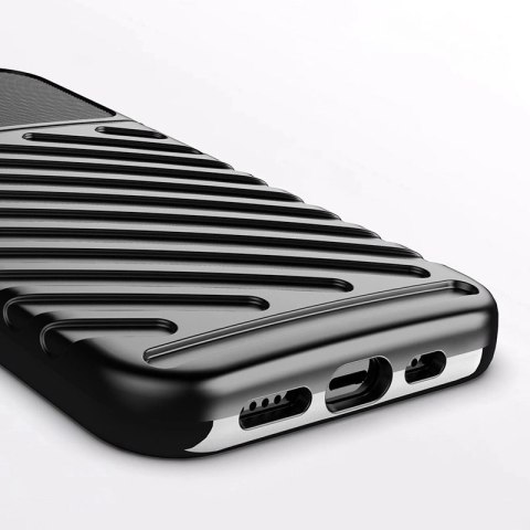 Thunder Case elastyczne pancerne etui pokrowiec iPhone 13 mini czarny Thunder Case elastyczne pancerne etui pokrowiec iPhone 13 mini czarny