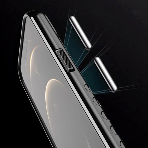 Thunder Case elastyczne pancerne etui pokrowiec iPhone 13 mini czarny Thunder Case elastyczne pancerne etui pokrowiec iPhone 13 mini czarny