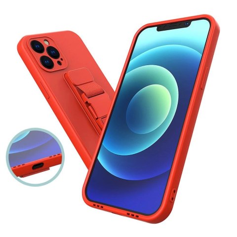 Rope case żelowe etui ze smyczą łańcuszkiem torebka smycz Xiaomi Redmi Note 9 Pro / Redmi Note 9S niebieski Rope case żelowe etui ze smyczą łańcuszkiem torebka smycz Xiaomi Redmi Note 9 Pro / Redmi Note 9S niebieski