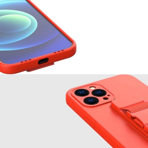 Rope case żelowe etui ze smyczą łańcuszkiem torebka smycz Xiaomi Redmi Note 9 Pro / Redmi Note 9S niebieski Rope case żelowe etui ze smyczą łańcuszkiem torebka smycz Xiaomi Redmi Note 9 Pro / Redmi Note 9S niebieski