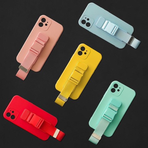 Rope case żelowe etui ze smyczą łańcuszkiem torebka smycz Xiaomi Redmi Note 9 Pro / Redmi Note 9S niebieski Rope case żelowe etui ze smyczą łańcuszkiem torebka smycz Xiaomi Redmi Note 9 Pro / Redmi Note 9S niebieski
