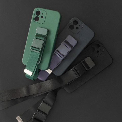 Rope case żelowe etui ze smyczą łańcuszkiem torebka smycz Xiaomi Redmi Note 9 Pro / Redmi Note 9S niebieski Rope case żelowe etui ze smyczą łańcuszkiem torebka smycz Xiaomi Redmi Note 9 Pro / Redmi Note 9S niebieski