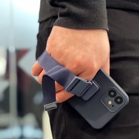 Rope case żelowe etui ze smyczą łańcuszkiem torebka smycz Xiaomi Redmi Note 9 Pro / Redmi Note 9S niebieski Rope case żelowe etui ze smyczą łańcuszkiem torebka smycz Xiaomi Redmi Note 9 Pro / Redmi Note 9S niebieski