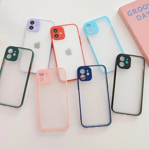 Milky Case silikonowe elastyczne półprzezroczyste etui do Samsung Galaxy S21+ 5G (S21 Plus 5G) czarny Milky Case silikonowe elastyczne półprzezroczyste etui do Samsung Galaxy S21+ 5G (S21 Plus 5G) czarny