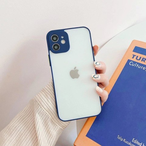 Milky Case silikonowe elastyczne półprzezroczyste etui do Xiaomi Redmi 9T granatowy Milky Case silikonowe elastyczne półprzezroczyste etui do Xiaomi Redmi 9T granatowy