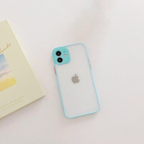 Milky Case silikonowe elastyczne półprzezroczyste etui do Xiaomi Redmi Note 10 5G / Poco M3 Pro niebieski Milky Case silikonowe elastyczne półprzezroczyste etui do Xiaomi Redmi Note 10 5G / Poco M3 Pro niebieski