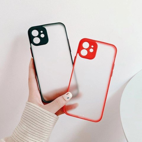 Milky Case silikonowe elastyczne półprzezroczyste etui do Xiaomi Redmi Note 10 / Redmi Note 10S czerwony Milky Case silikonowe elastyczne półprzezroczyste etui do Xiaomi Redmi Note 10 / Redmi Note 10S czerwony