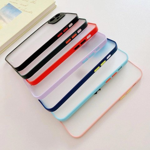 Milky Case silikonowe elastyczne półprzezroczyste etui do Xiaomi Redmi Note 10 / Redmi Note 10S czerwony Milky Case silikonowe elastyczne półprzezroczyste etui do Xiaomi Redmi Note 10 / Redmi Note 10S czerwony