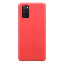 Silicone Case elastyczne silikonowe etui pokrowiec Samsung Galaxy A03s czerwony Silicone Case elastyczne silikonowe etui pokrowiec Samsung Galaxy A03s czerwony