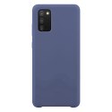 Silicone Case elastyczne silikonowe etui pokrowiec Samsung Galaxy A03s niebieski Silicone Case elastyczne silikonowe etui pokrowiec Samsung Galaxy A03s niebieski