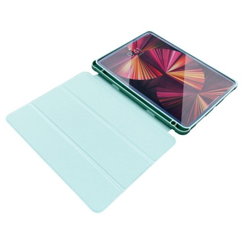 Stand Tablet Case etui Smart Cover pokrowiec na iPad Pro 11'' 2021 / 2020 z funkcją podstawki zielony Stand Tablet Case etui Smart Cover pokrowiec na iPad Pro 11'' 2021 / 2020 z funkcją podstawki zielony