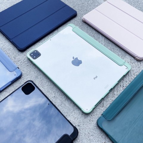 Stand Tablet Case etui Smart Cover pokrowiec na iPad Pro 11'' 2021 / 2020 z funkcją podstawki zielony Stand Tablet Case etui Smart Cover pokrowiec na iPad Pro 11'' 2021 / 2020 z funkcją podstawki zielony