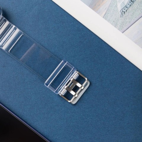 Strap Light Set silikonowa opaska pasek bransoleta bransoletka etui do zegarka Watch 6 40mm / Watch 5 40mm / Watch 4 40mm / Watc Strap Light Set silikonowa opaska pasek bransoleta bransoletka etui do zegarka Watch 6 40mm / Watch 5 40mm / Watch 4 40mm / Watc