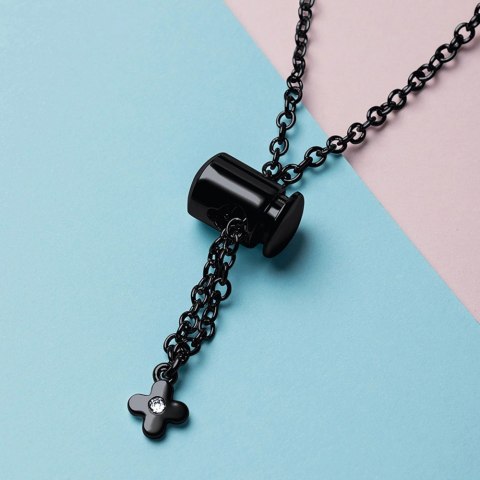 Zamienna metalowa opaska bransoleta łańcuszek pasek do Xiaomi Mi Band 6 / 5 / 4 / 3 czarny Zamienna metalowa opaska bransoleta łańcuszek pasek do Xiaomi Mi Band 6 / 5 / 4 / 3 czarny