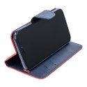 Kabura FANCY Book do IPHONE 15 Pro czerwono granatowy Kabura FANCY Book do IPHONE 15 Pro czerwono granatowy