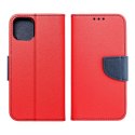 Kabura FANCY Book do IPHONE 15 Pro czerwono granatowy Kabura FANCY Book do IPHONE 15 Pro czerwono granatowy
