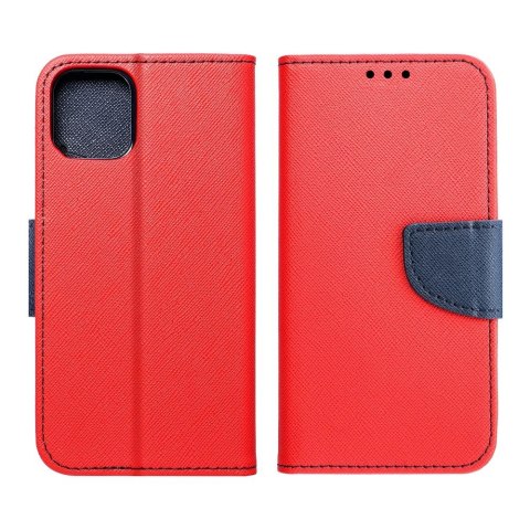 Kabura FANCY Book do IPHONE 15 Pro czerwono granatowy Kabura FANCY Book do IPHONE 15 Pro czerwono granatowy
