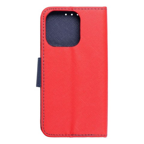 Kabura FANCY Book do IPHONE 15 Pro czerwono granatowy Kabura FANCY Book do IPHONE 15 Pro czerwono granatowy