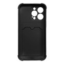 Card Armor Case etui pokrowiec do Xiaomi Redmi 10X 4G / Xiaomi Redmi Note 9 portfel na kartę silikonowe pancerne etui Air Bag cz Card Armor Case etui pokrowiec do Xiaomi Redmi 10X 4G / Xiaomi Redmi Note 9 portfel na kartę silikonowe pancerne etui Air Bag cz