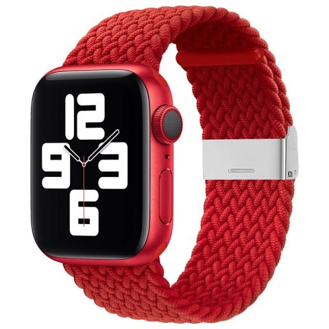 Strap Fabric opaska do Watch Ultra / 9 / 8 / 7 / 6 / SE / 5 / 4 / 3 / 2 (49mm / 45mm / 44mm / 42mm) pleciony materiałowy pasek b Strap Fabric opaska do Watch Ultra / 9 / 8 / 7 / 6 / SE / 5 / 4 / 3 / 2 (49mm / 45mm / 44mm / 42mm) pleciony materiałowy pasek b