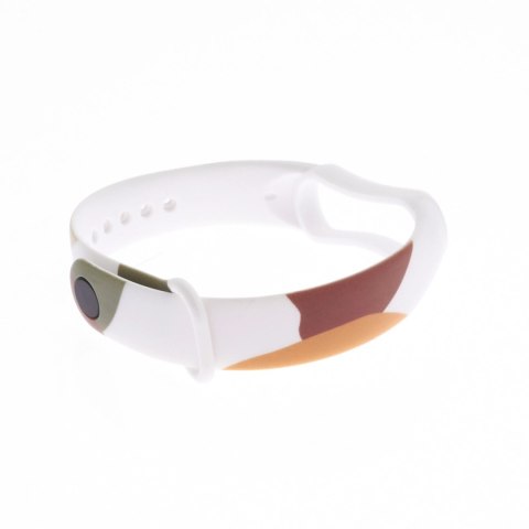 Strap Moro opaska do Xiaomi Mi Band 4 / Mi Band 3 silikonowy pasek bransoletka do zegarka wzór 4 Strap Moro opaska do Xiaomi Mi Band 4 / Mi Band 3 silikonowy pasek bransoletka do zegarka wzór 4
