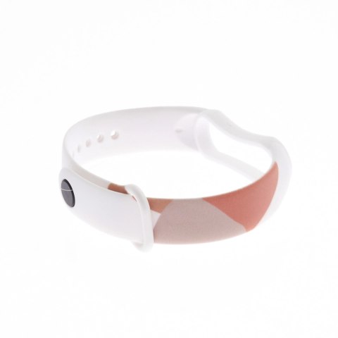Strap Moro opaska do Xiaomi Mi Band 4 / Mi Band 3 silikonowy pasek bransoletka do zegarka wzór 5 Strap Moro opaska do Xiaomi Mi Band 4 / Mi Band 3 silikonowy pasek bransoletka do zegarka wzór 5