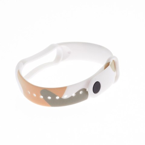 Strap Moro opaska do Xiaomi Mi Band 4 / Mi Band 3 silikonowy pasek bransoletka do zegarka wzór 6 Strap Moro opaska do Xiaomi Mi Band 4 / Mi Band 3 silikonowy pasek bransoletka do zegarka wzór 6