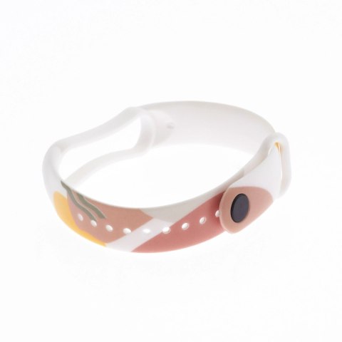 Strap Moro opaska do Xiaomi Mi Band 4 / Mi Band 3 silikonowy pasek bransoletka do zegarka wzór 7 Strap Moro opaska do Xiaomi Mi Band 4 / Mi Band 3 silikonowy pasek bransoletka do zegarka wzór 7
