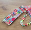 Color Chain Case żelowe elastyczne etui z łańcuchem łańcuszkiem zawieszką do Samsung Galaxy A12 wielokolorowy (2) Color Chain Case żelowe elastyczne etui z łańcuchem łańcuszkiem zawieszką do Samsung Galaxy A12 wielokolorowy (2)