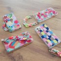 Color Chain Case żelowe elastyczne etui z łańcuchem łańcuszkiem zawieszką do Samsung Galaxy A12 wielokolorowy (2) Color Chain Case żelowe elastyczne etui z łańcuchem łańcuszkiem zawieszką do Samsung Galaxy A12 wielokolorowy (2)