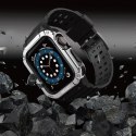 Protect Strap Band opaska z etui do Apple Watch 9 / 8 / 7 / 6 / 5 / 4 / 3 / 2 / SE / SE2 (41 / 40 / 38mm) obudowa pancerny pokro