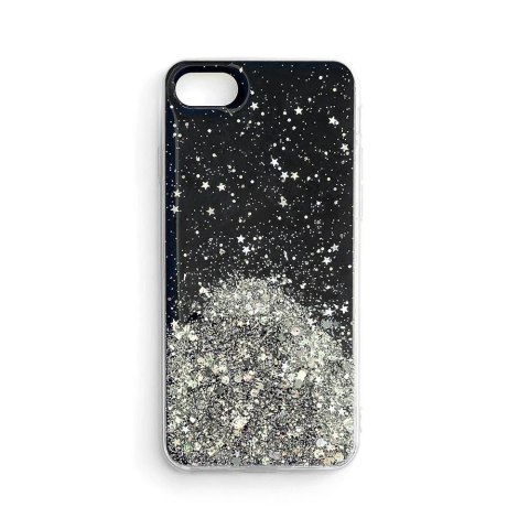 Star Glitter etui pokrowiec do iPhone 13 Pro błyszcząca brokatowa obudowa czarny Star Glitter etui pokrowiec do iPhone 13 Pro błyszcząca brokatowa obudowa czarny