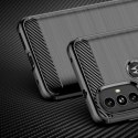 Carbon Case elastyczne etui pokrowiec Motorola Moto G Power 2022 czarny Carbon Case elastyczne etui pokrowiec Motorola Moto G Power 2022 czarny