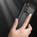 Carbon Case elastyczne etui pokrowiec Motorola Moto G Power 2022 czarny Carbon Case elastyczne etui pokrowiec Motorola Moto G Power 2022 czarny