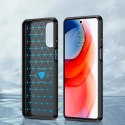 Carbon Case elastyczne etui pokrowiec Motorola Moto G Stylus 2022 czarny Carbon Case elastyczne etui pokrowiec Motorola Moto G Stylus 2022 czarny