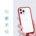 Clear 3in1 etui do iPhone 13 Pro żelowy pokrowiec z ramką czerwony Clear 3in1 etui do iPhone 13 Pro żelowy pokrowiec z ramką czerwony
