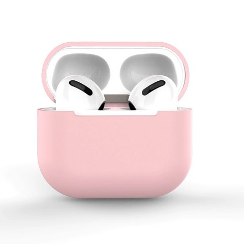 Etui do AirPods 2 / AirPods 1 silikonowy miękki pokrowiec na słuchawki różowy (case C) Etui do AirPods 2 / AirPods 1 silikonowy miękki pokrowiec na słuchawki różowy (case C)